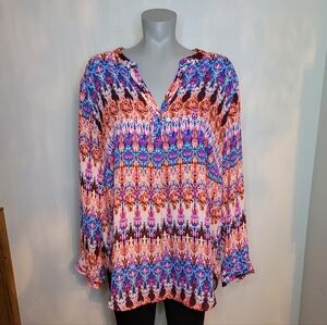 Premise Vibrant Multicolor Blouse